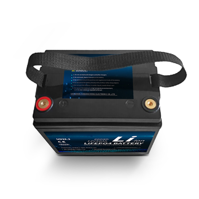 de Lossing Rate Bluetooth Lithium Lifepo 4 van 12.8V 50ah 12V 1C Batterij voor rv