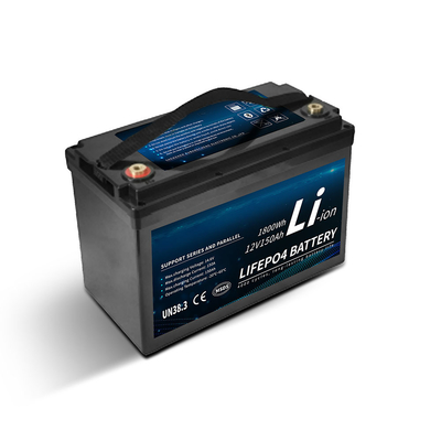 het Lithium Ion Lifepo 4 van 12.8V 150ah Batterijpak met LCD het Scherm voor Telecommunicatie