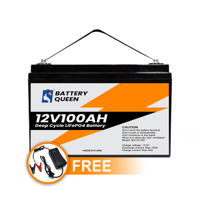 Op maat gemaakte 12v 100ah 105Ah lifepo4 batterij met BMS loodzuurbatterij vervanging