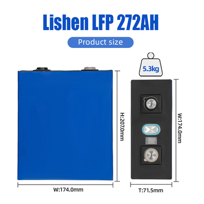 De Batterijen van het Lishen3.2v 272ah 280ah Lifepo4 Lithium voor Zonne48v