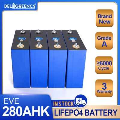 De Batterij LF280K van de EU 3.2V 280ah Lifepo4 voor Zonnediy-Batterijpak 12V 25V 48V
